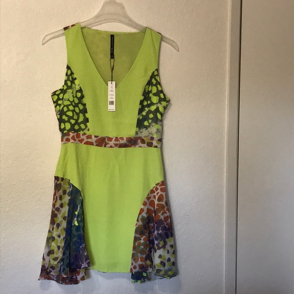 w118  by walter baker  tie dress NWT - Picture 3 of 6